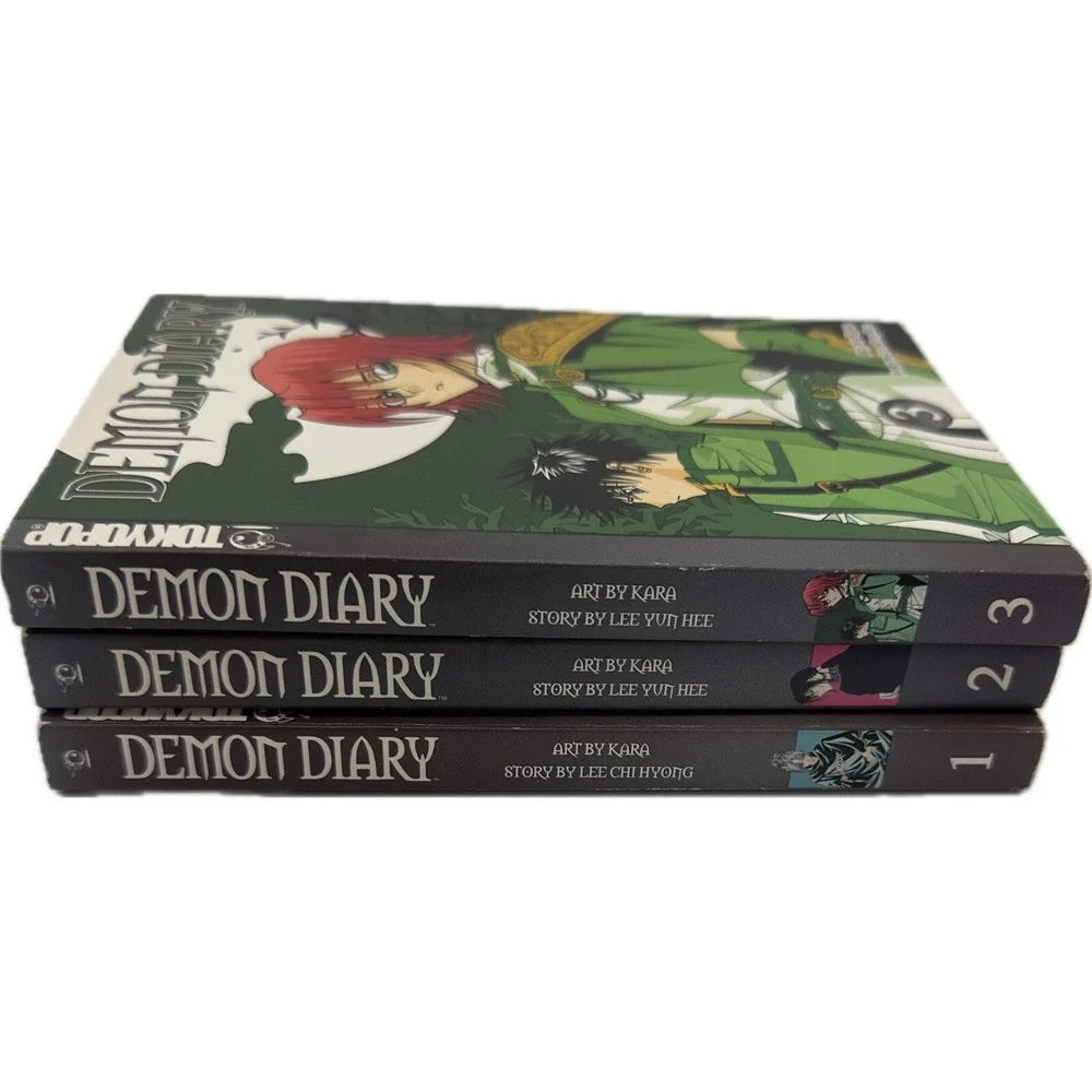 DEMON DIARY Manga Volumes 1 2‎ 3 Lee Chi Hyong Tokyopop English Graphic Novel